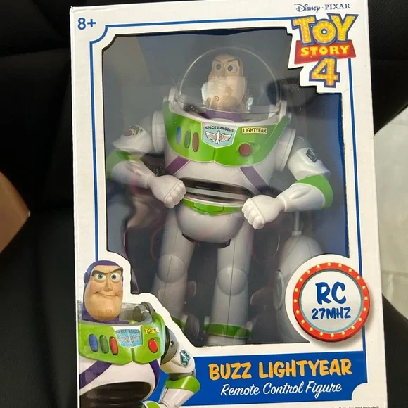 DISNEY TOY STORY 4 BUZZ LIGHTYEAR REMOTE CONTROL FIGURE ( New ) - Picture 1 of 5